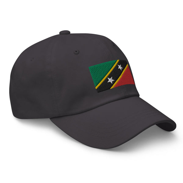 Saint Kitts and Nevis Flag Cap - Adjustable Embroidered Dad Hat