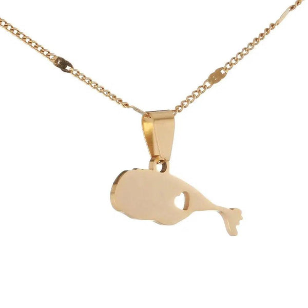 Saint Kitts and Nevis Map Necklace