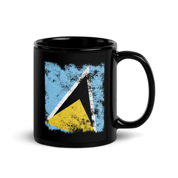 Saint Lucia Flag Mug