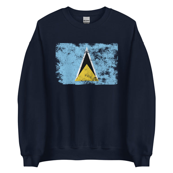 Saint Lucia Flag Sweatshirt