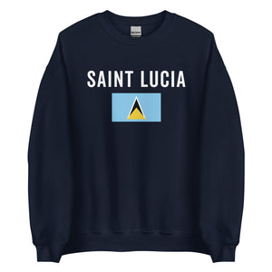 Saint Lucia Flag Sweatshirt