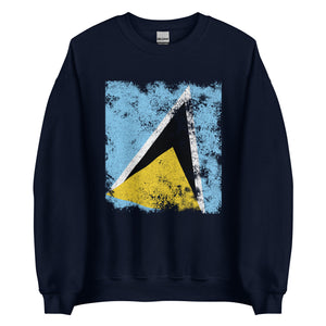 Saint Lucia Flag Sweatshirt