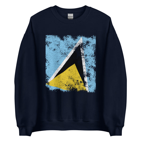 Saint Lucia Flag Sweatshirt