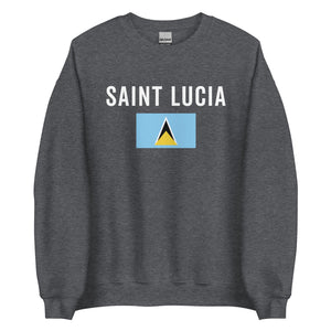 Saint Lucia Flag Sweatshirt