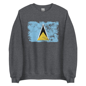 Saint Lucia Flag Sweatshirt