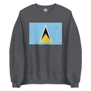 Saint Lucia Flag Sweatshirt