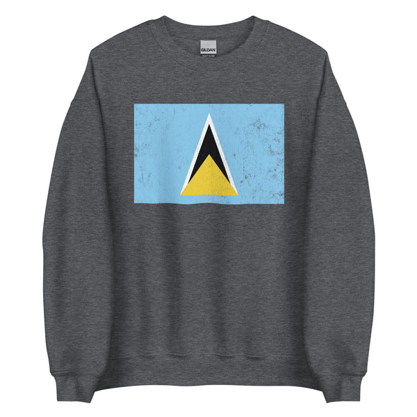 Saint Lucia Flag Sweatshirt