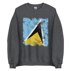 Saint Lucia Flag Sweatshirt