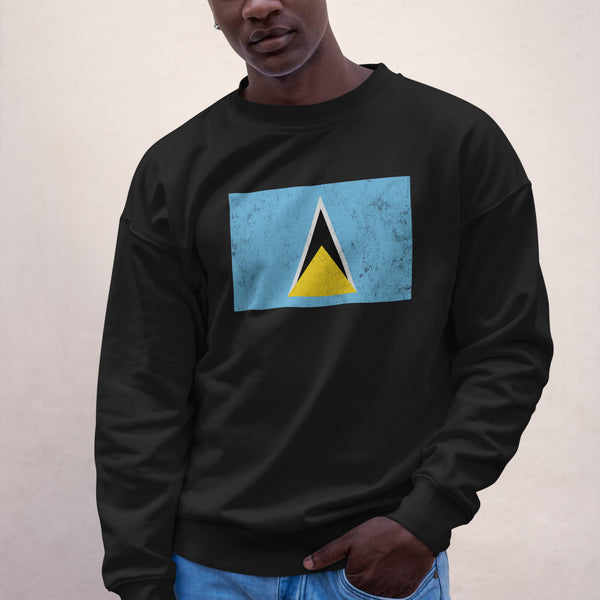 Saint Lucia Flag Sweatshirt