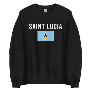 Saint Lucia Flag Sweatshirt