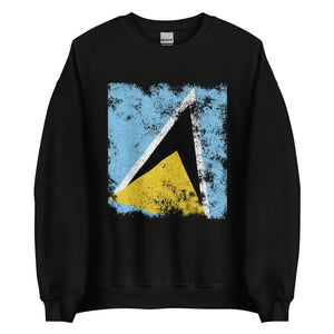 Saint Lucia Flag Sweatshirt