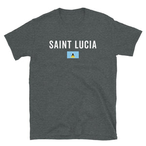 Saint Lucia Flag T-Shirt