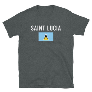 Saint Lucia Flag T-Shirt