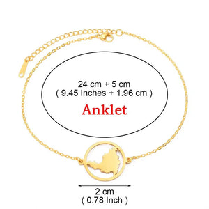 Saint Martin Anklet