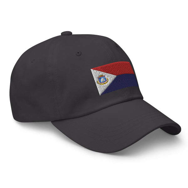 Saint Martin Flag Cap - Adjustable Embroidered Dad Hat