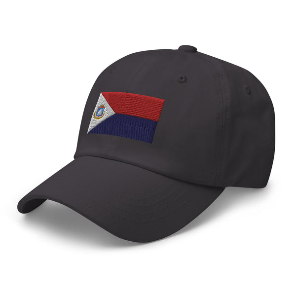 Saint Martin Flag Cap - Adjustable Embroidered Dad Hat