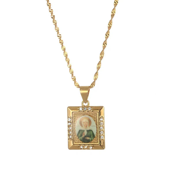 Saint Matrona of Moscow Pendant Necklace