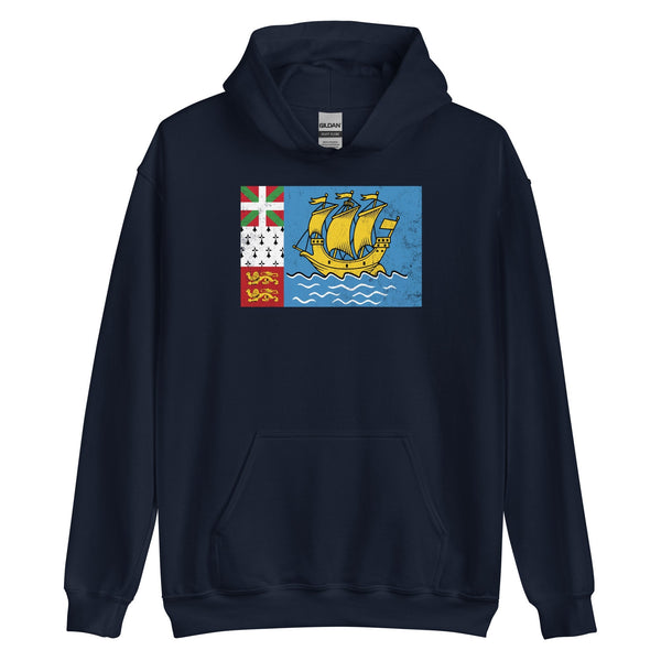 Saint Pierre and Miquelon Flag Hoodie