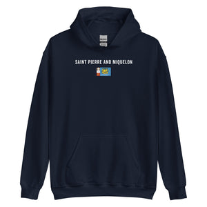 Saint Pierre and Miquelon Flag Hoodie