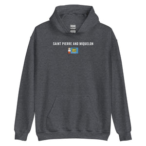 Saint Pierre and Miquelon Flag Hoodie