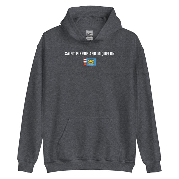 Saint Pierre and Miquelon Flag Hoodie