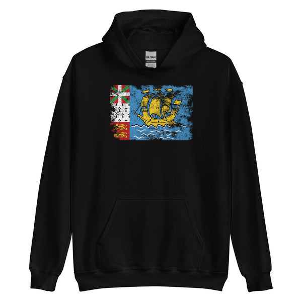 Saint Pierre and Miquelon Flag Hoodie