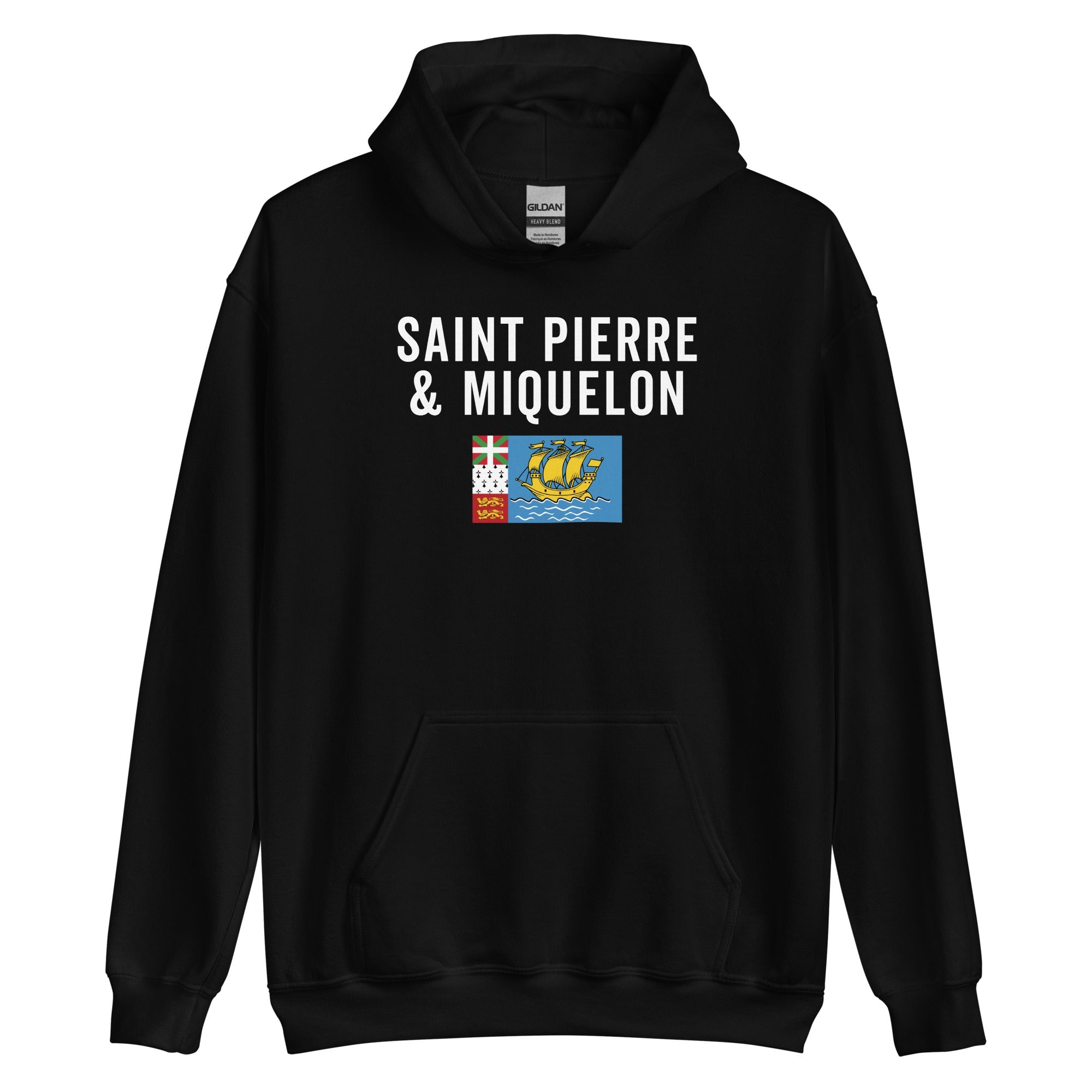 Saint Pierre and Miquelon Flag Hoodie