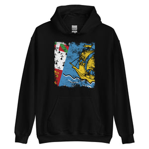 Saint Pierre and Miquelon Flag Hoodie
