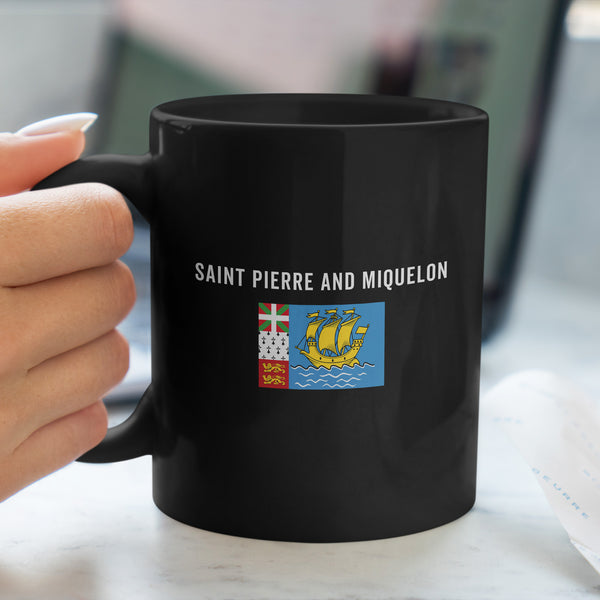 Saint Pierre and Miquelon Flag Mug