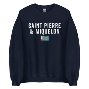 Saint Pierre and Miquelon Flag Sweatshirt