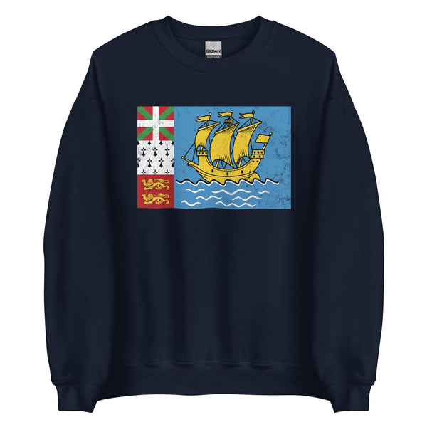 Saint Pierre and Miquelon Flag Sweatshirt