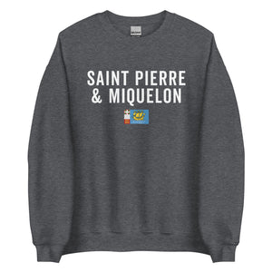 Saint Pierre and Miquelon Flag Sweatshirt