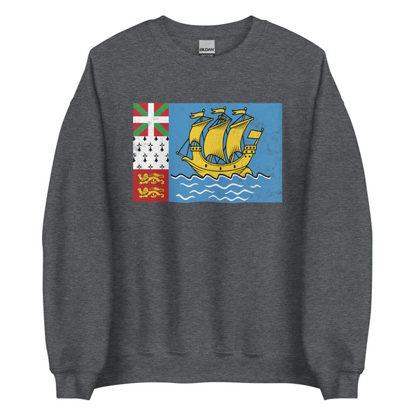 Saint Pierre and Miquelon Flag Sweatshirt