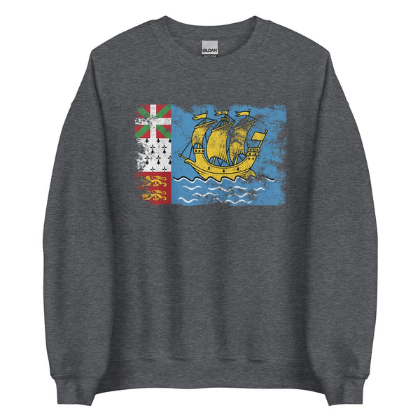 Saint Pierre and Miquelon Flag Sweatshirt