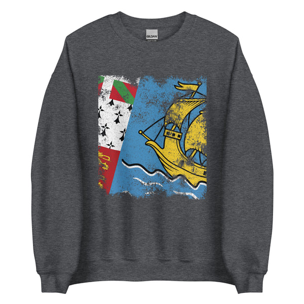 Saint Pierre and Miquelon Flag Sweatshirt