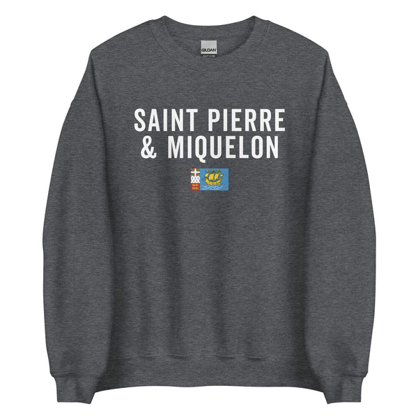 Saint Pierre and Miquelon Flag Sweatshirt