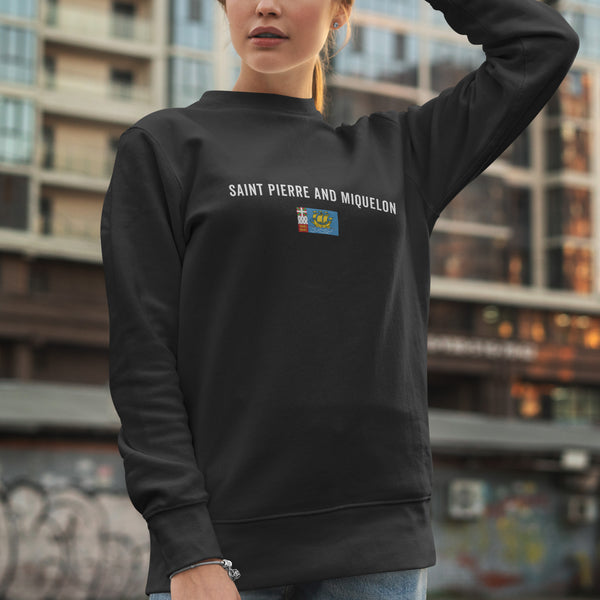 Saint Pierre and Miquelon Flag Sweatshirt