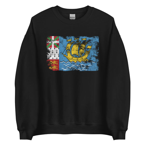 Saint Pierre and Miquelon Flag Sweatshirt