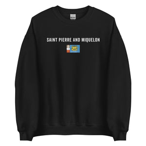 Saint Pierre and Miquelon Flag Sweatshirt