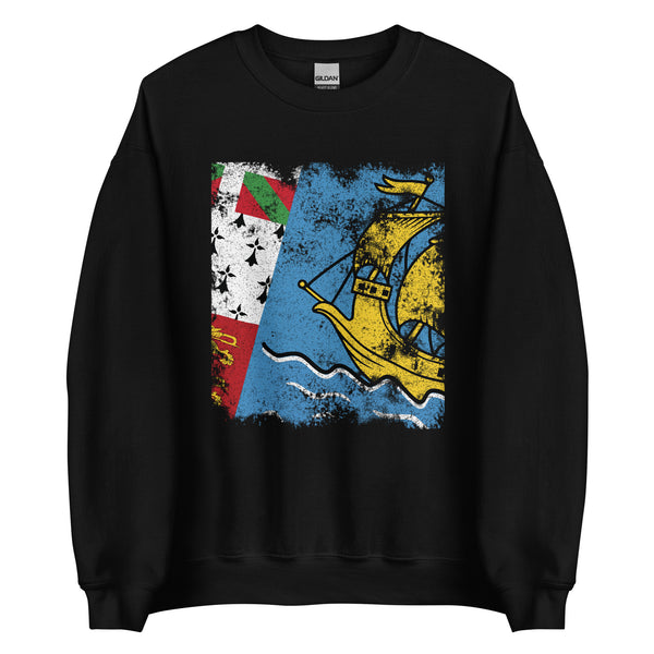 Saint Pierre and Miquelon Flag Sweatshirt