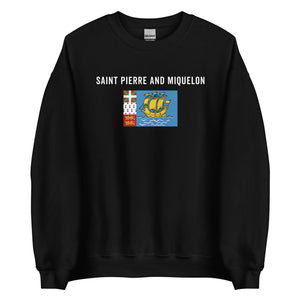 Saint Pierre and Miquelon Flag Sweatshirt