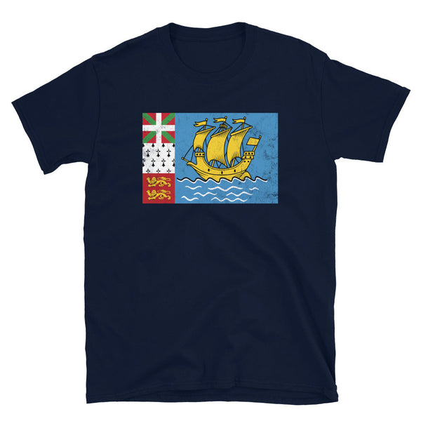 Saint Pierre and Miquelon Flag T-Shirt