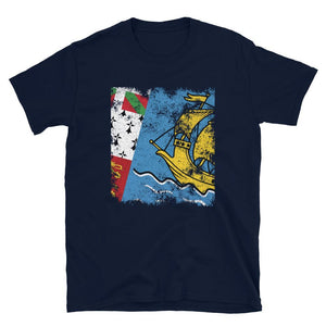 Saint Pierre and Miquelon Flag T-Shirt