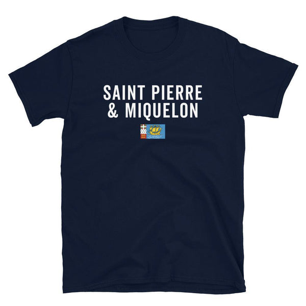 Saint Pierre and Miquelon Flag T-Shirt