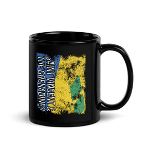 Saint Vincent And The Grenadines Flag - Distressed Flag Mug