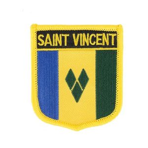 Saint Vincent Flag Patch - Sew On/Iron On Patch