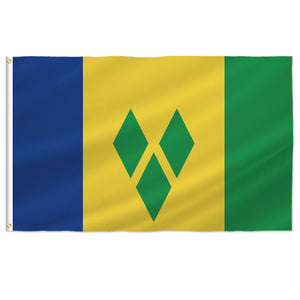 Saint Vincent and the Grenadines Flag - 90x150cm(3x5ft) - 60x90cm(2x3ft)
