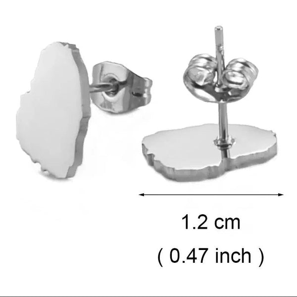 Saint Vincent and the Grenadines Stud Earrings