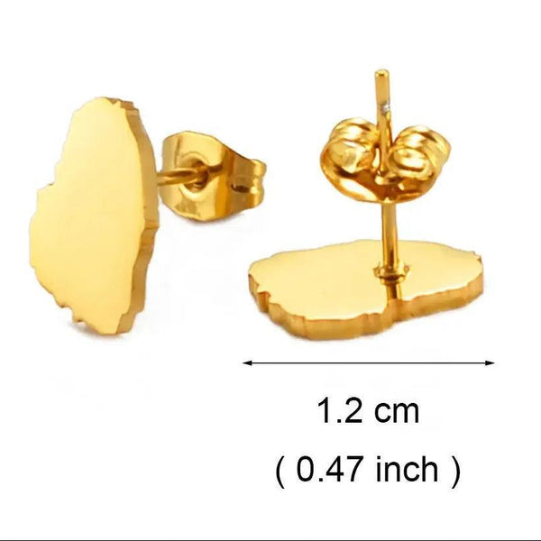 Saint Vincent and the Grenadines Stud Earrings