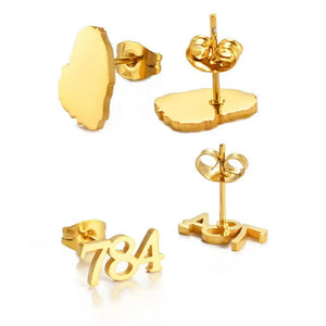 Saint Vincent and the Grenadines Stud Earrings